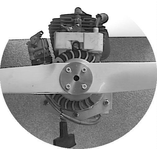 21" Carbon fiber propeller